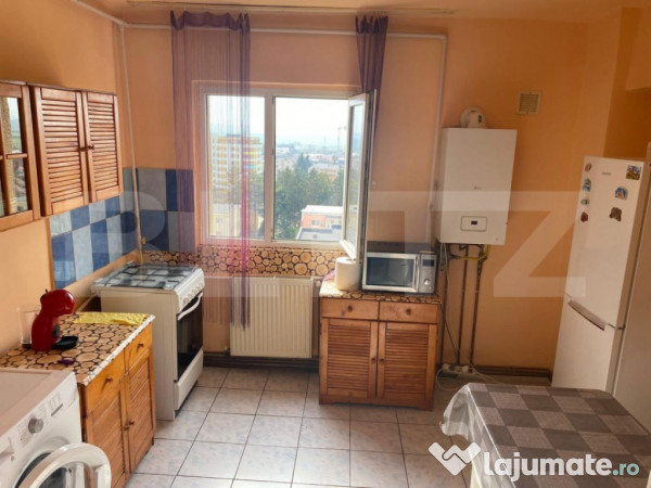 Apartament cu 2 camere, 57 mp, decomandat, mobilat, zona Mat