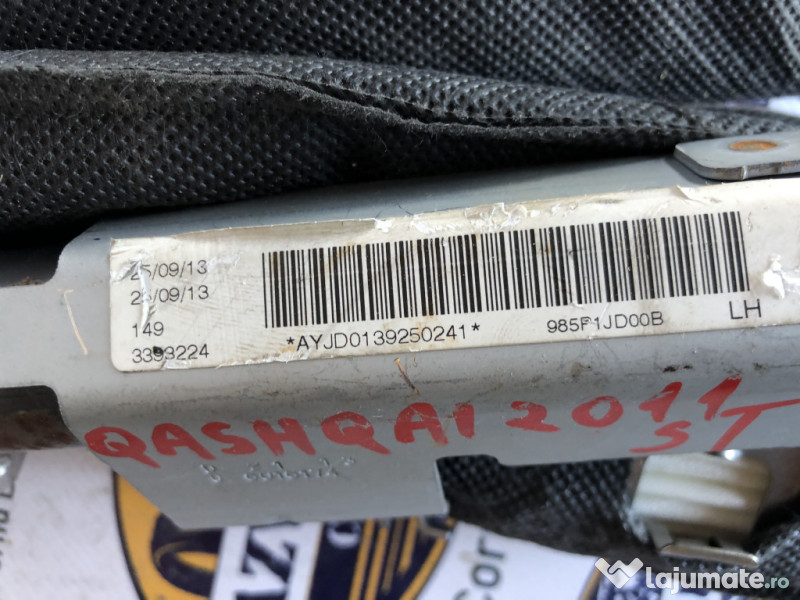 Airbag cortina stanga Nissan Qashqai 2011