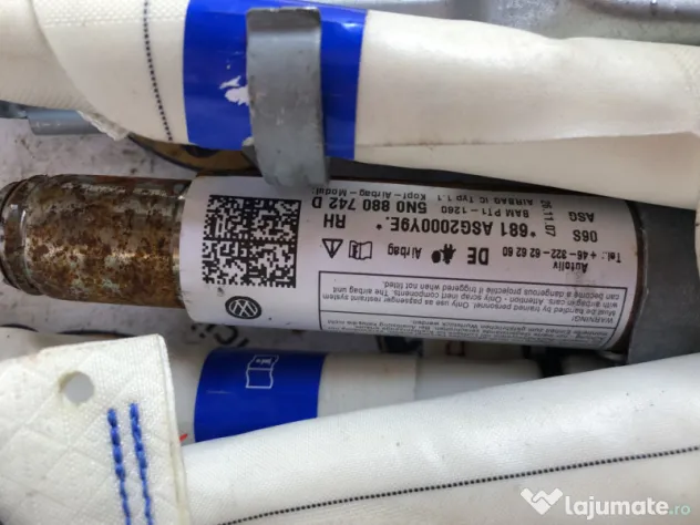 Airbag cortina dreapta Volkswagen Tiguan 2008