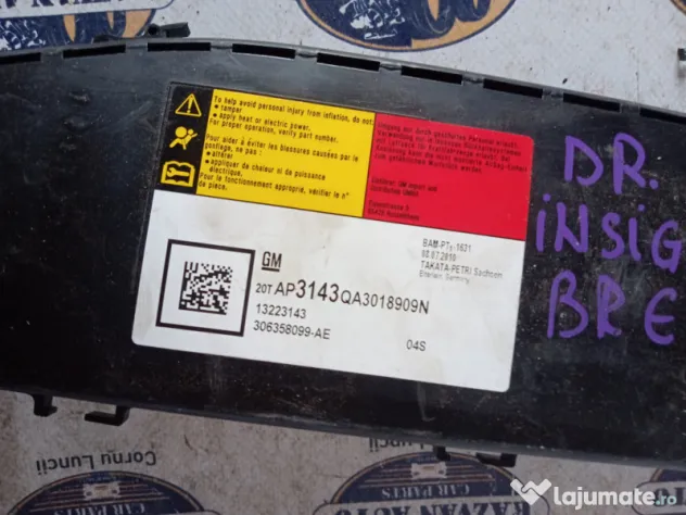 Airbag scaun dreapta fata Opel Insignia A 2010