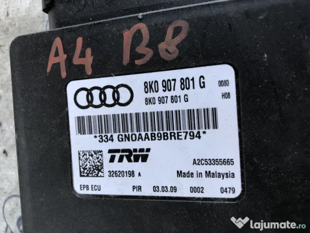 Modul frana de mana Audi A4 B8 2010