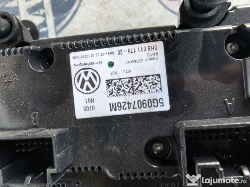 Panou comanda clima Volkswagen Golf 7 2013