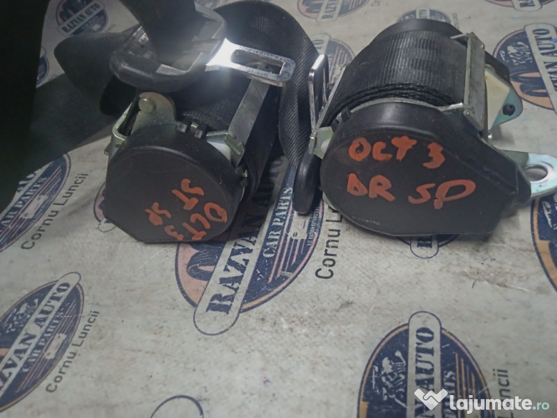 Set centuri spate stanga-dreapta Skoda Octavia 3 2013
