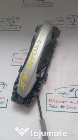 Maner exterior stanga spate Skoda Superb 3 2016