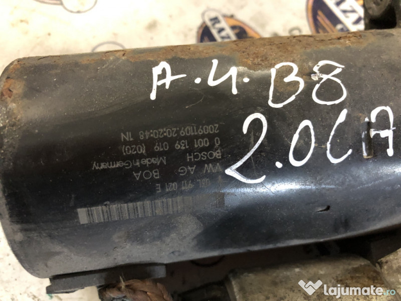 Electromotor Audi A4 B8 2.0 2012