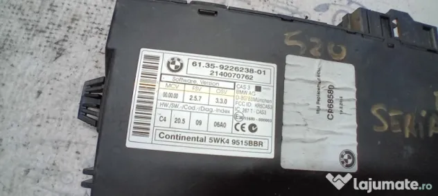 Calculator confort BMW 520 2009