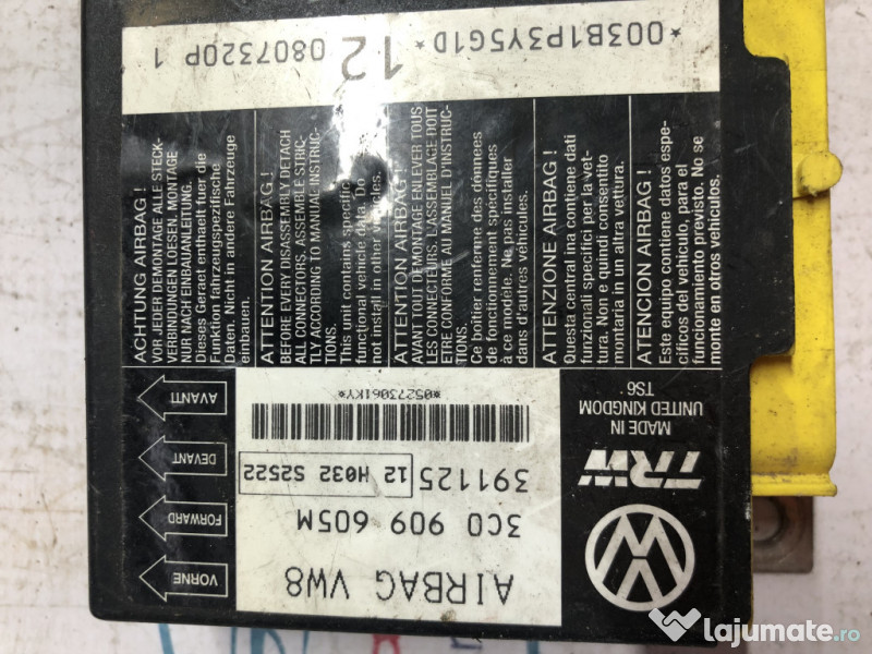 Modul airbag Volkswagen Passat B6 2007