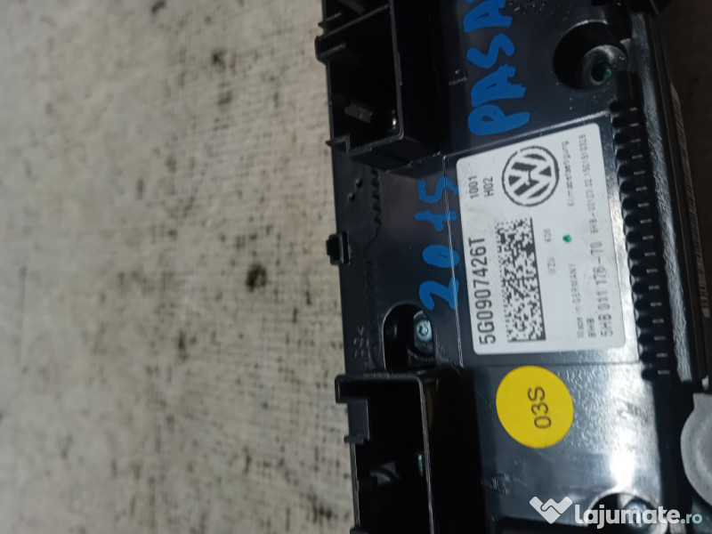 Panou comanda clima Volkswagen Passat B8 2.0 Motorina 2015