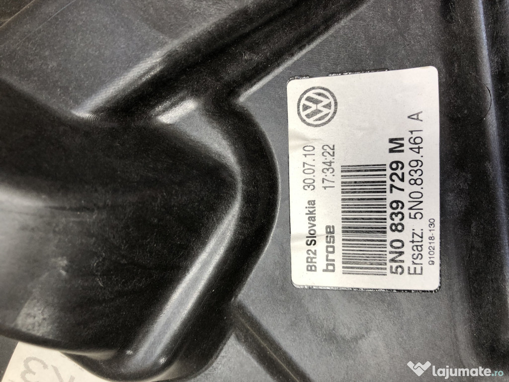 Macara geam stanga spate Volkswagen Tiguan 2012
