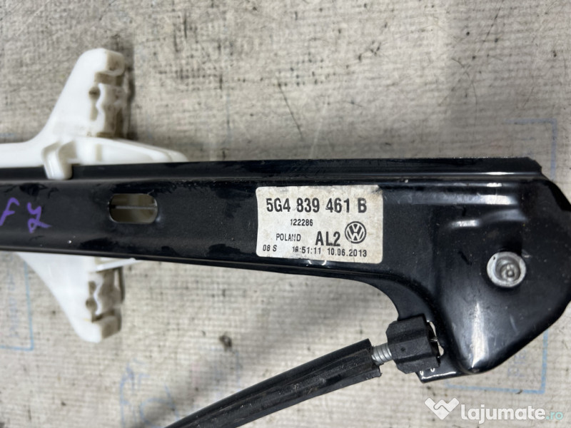 Macara geam stanga spate Volkswagen Golf 7 2014