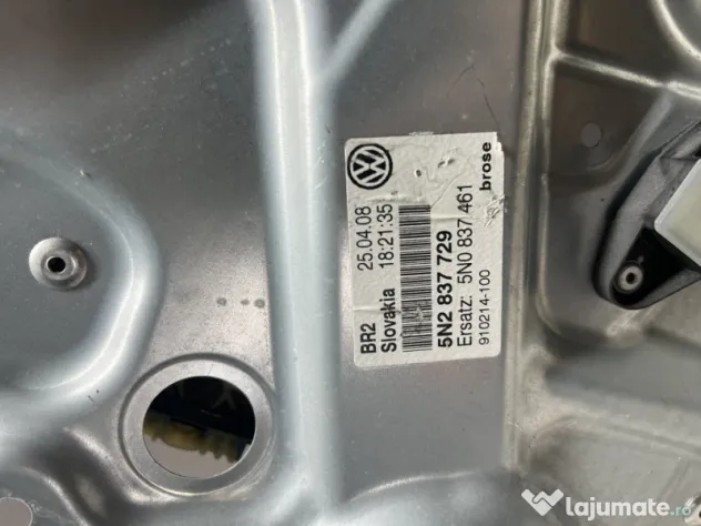 Macara geam stanga fata Volkswagen Tiguan 2008
