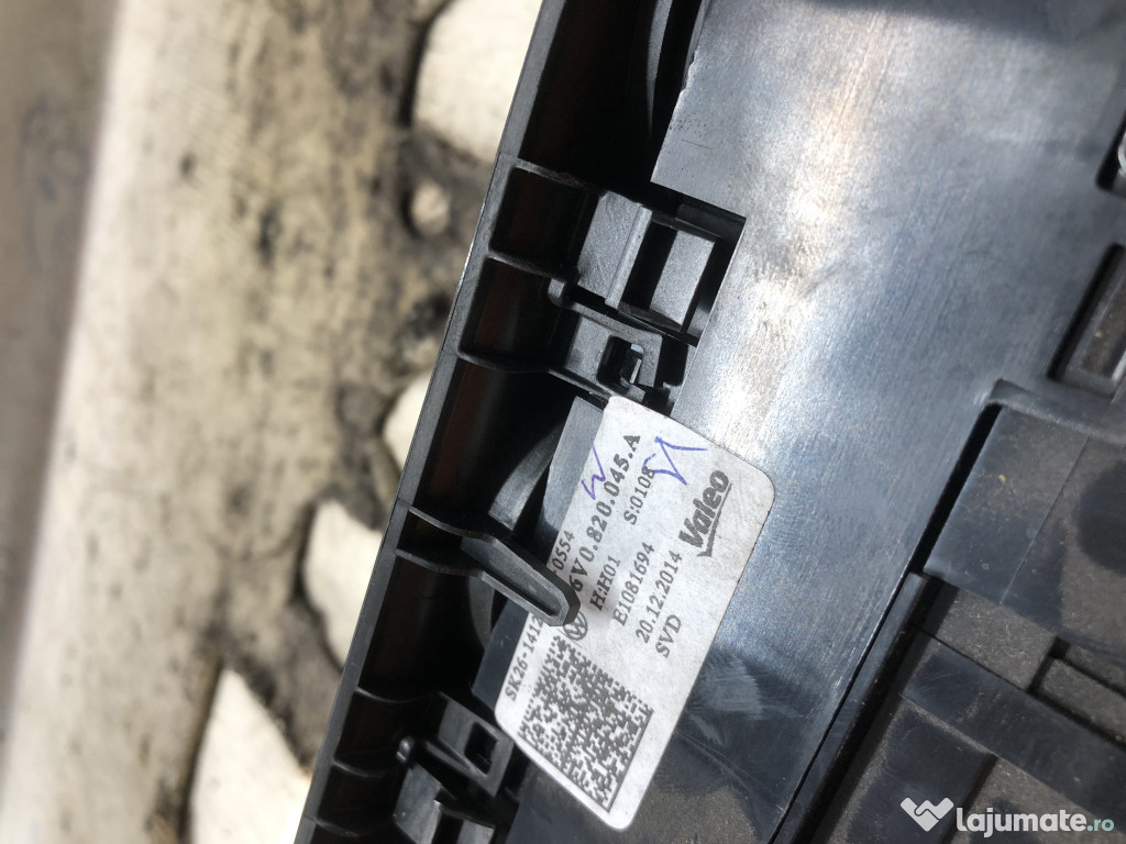 Panou comanda clima Skoda Fabia 3 1.0 Benzina 2015