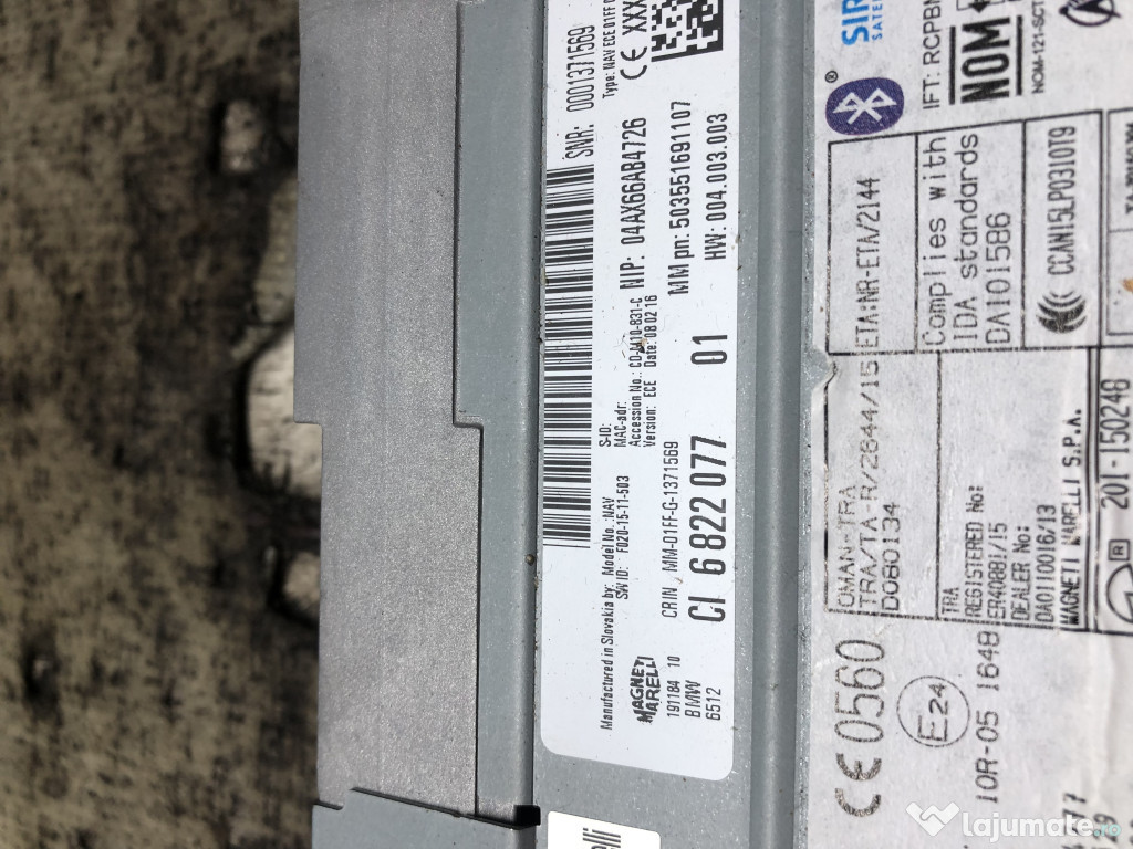 Unitate Multimedia BMW Seria 2 F46 2016