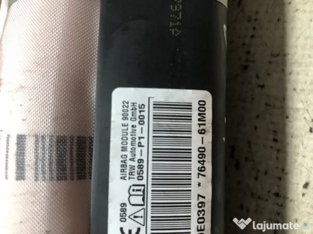 Airbag cortina stanga Suzuki SX4 1.6 Benzina 2015