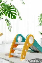 Tobogan pentru copii Kinderplay BJ21B343 cu design ergonomic, pliabil 