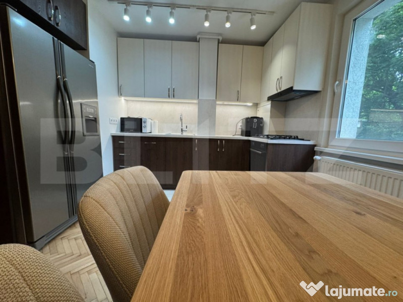 Apartament de 3 camere, 76 mp, zona Tudor