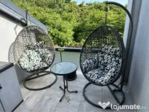 Set balansoare cu, masuta si lada depozitare