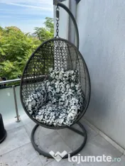 Set balansoare cu, masuta si lada depozitare 