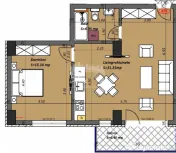 Apartament 2 camere situat in Zona Tomis Plus- Madrid 48 