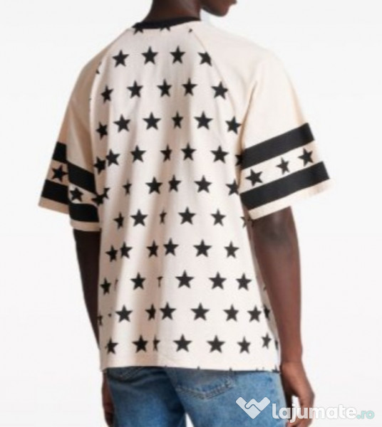Balmain Paris Signature Stars T-shirt oversize