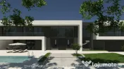 Casa de lux moderna cu 12 camere si piscina - Design minimal 