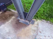 Carport pentru 15 panouri. 