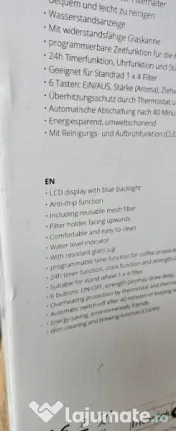 Cafetiera nouă Lentz 