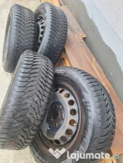 Anvelope 195 65 15 Goodyear cu jante 
