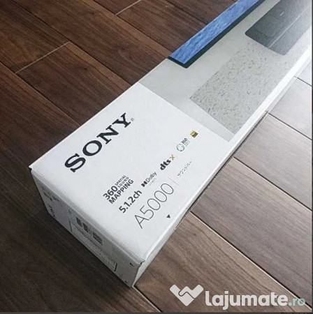 Soundbar SONY HT-A5000 5.1.2 450W BT.5.0 DTS Dolby Atmos Subwoofer NOU