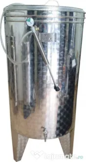 Cisterna/Butoi/Vas/ Recipient Inox Alimentar 1.000l capac flotant 