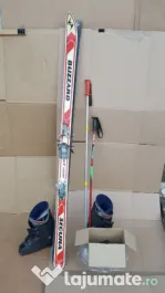 Schiuri Blizzard Secura 175 cm cu clapari si accesorii