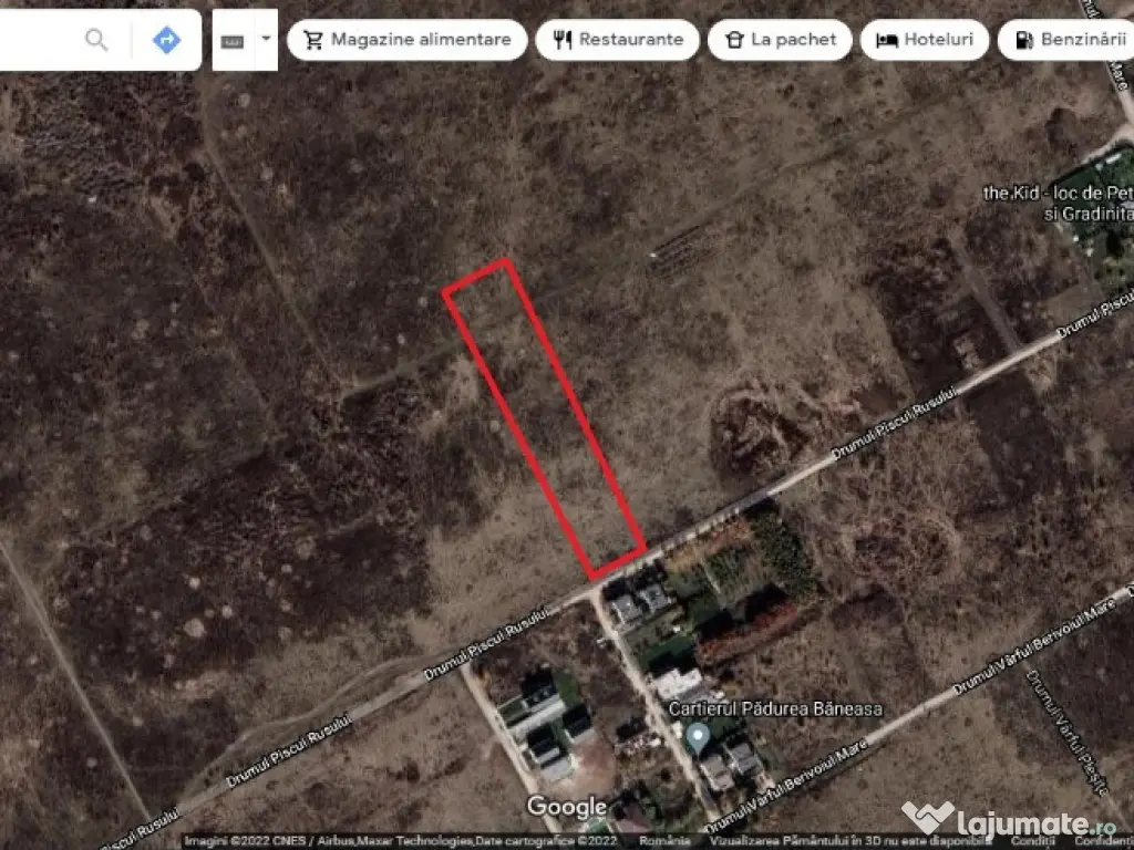 Teren Baneasa Piscul Rusului Investitie 9100 Mp New 2025