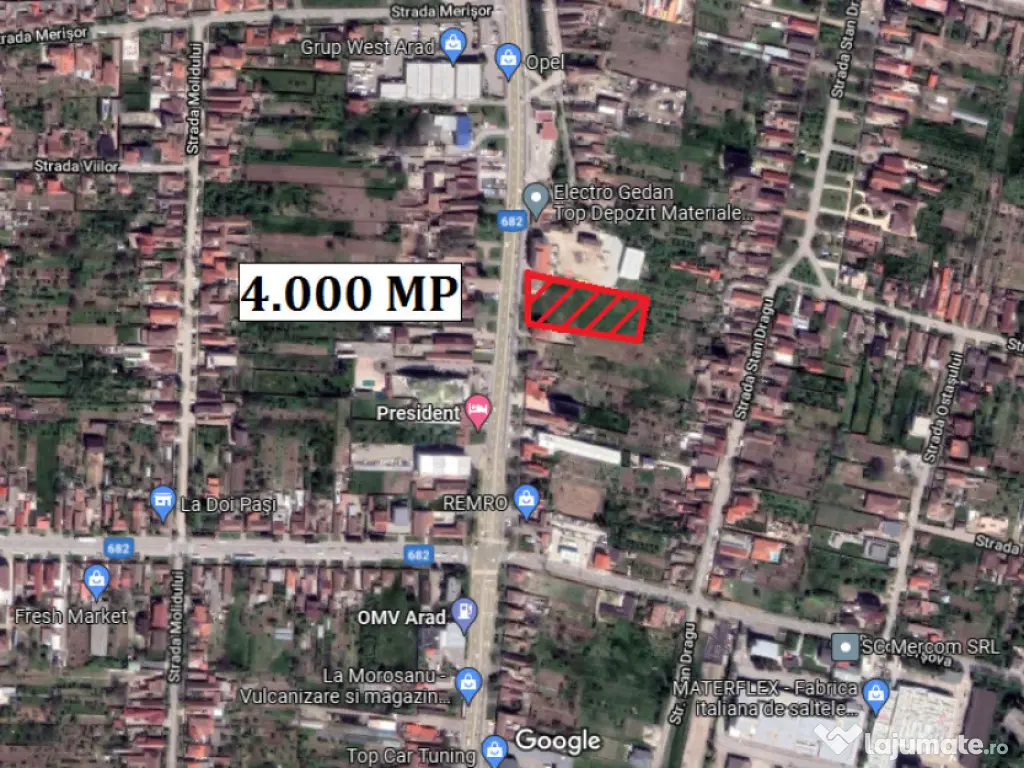 Teren 4.000 mp. zona Aradul Nou - ID : RH-30574-property