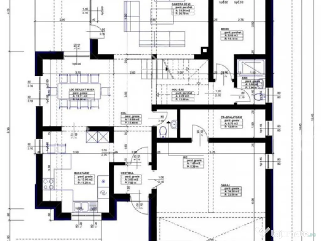 Casa cu 4 camere si garaj in Sibiu zona Vasile Aaron 