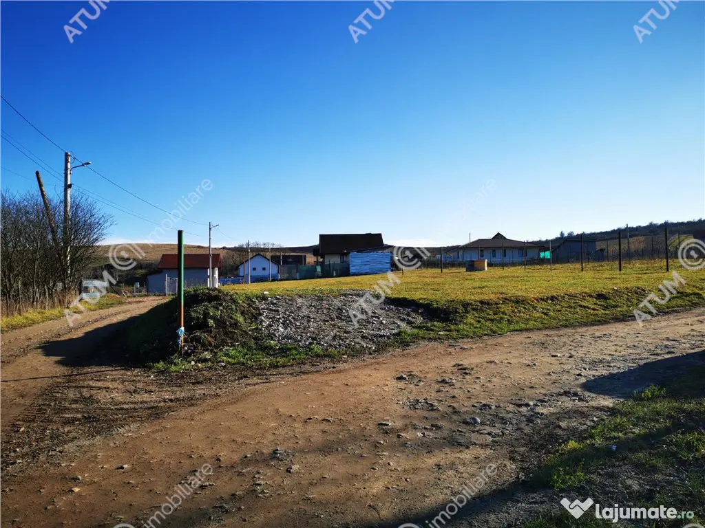 Teren intravilan 500 mp cu utilitati si deschidere la 2 stra 