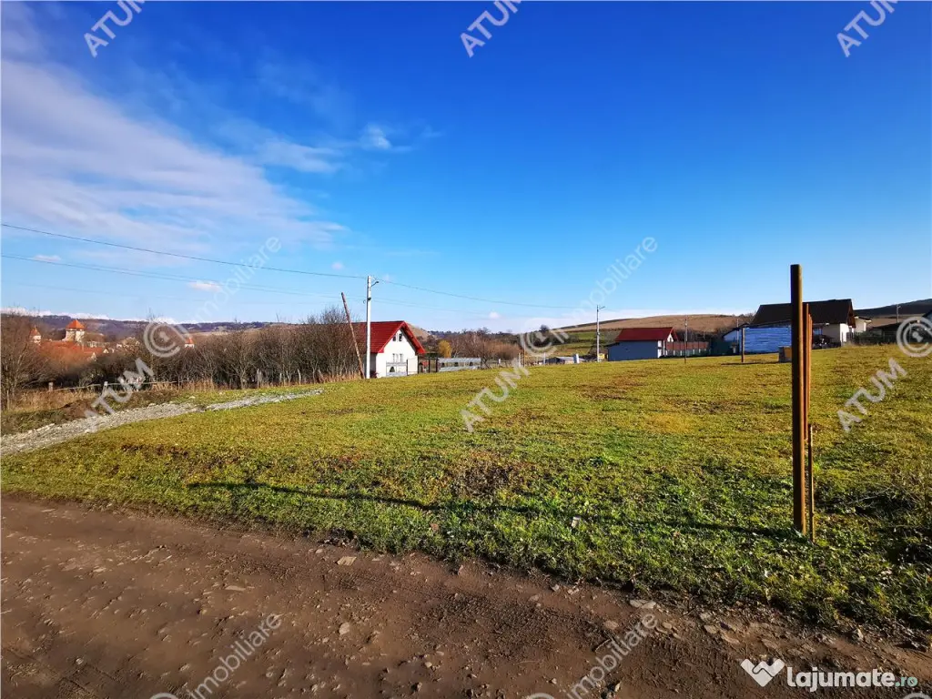 Teren intravilan 500 mp cu utilitati si deschidere la 2 stra 