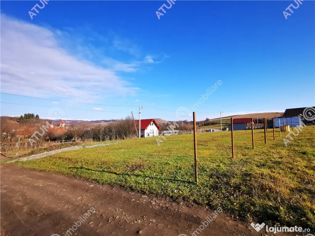 Teren intravilan 500 mp cu utilitati si deschidere la 2 stra 
