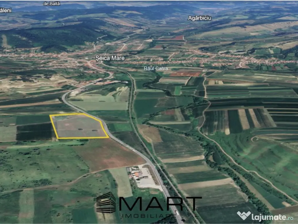 Teren extravilan 42000MP Seica Mare - Sibiu
