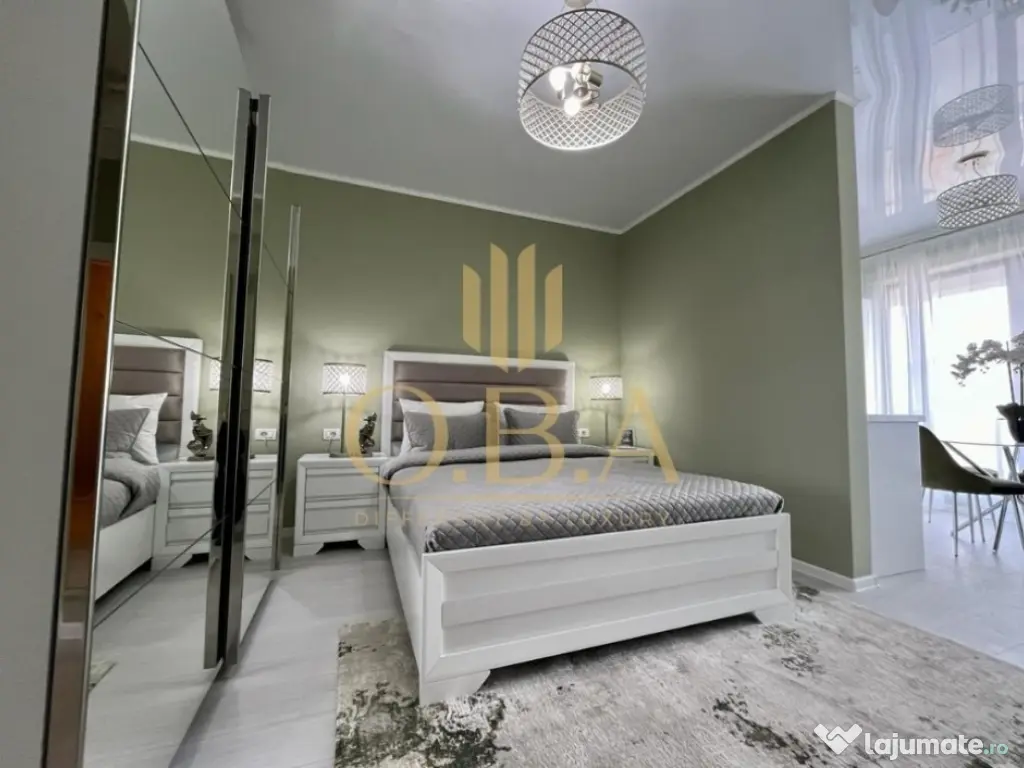 Studio utilat si mobilat -OBA Lake +Loc Parcare - Proiect finalizat 