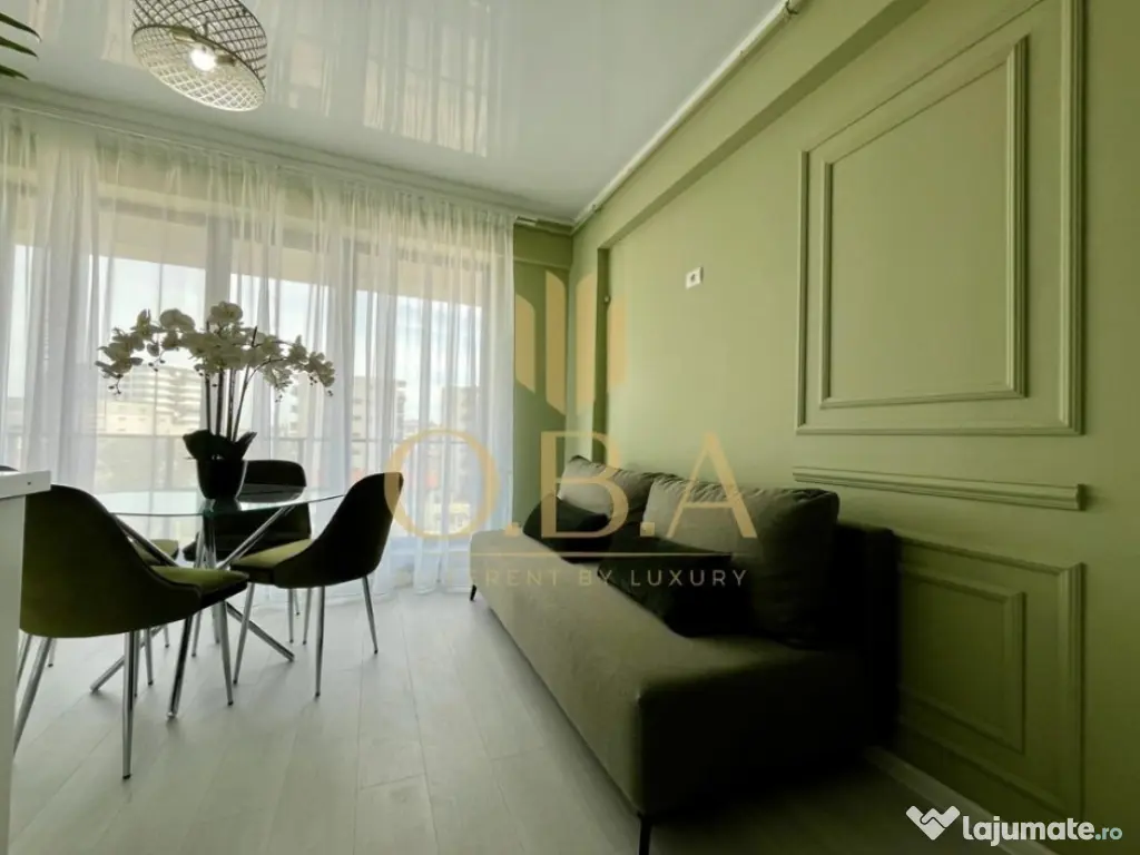 Studio utilat si mobilat -OBA Lake +Loc Parcare - Proiect finalizat 