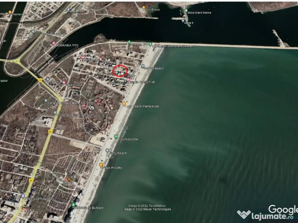 Teren Mamaia Nord zona Tabara