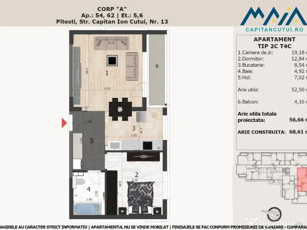 Apartament Premium | Pitesti Nord | Central | Langa padure | 