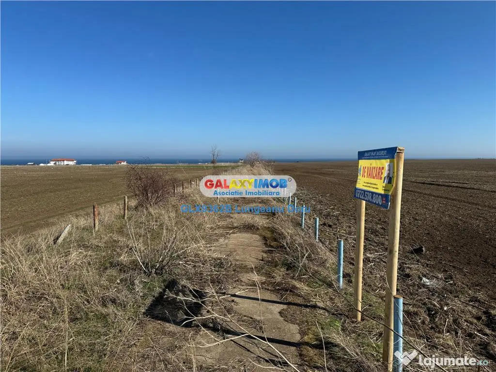 Teren intravilan 47.400 mp, Vama Veche, 200 m de Marea Neagr 