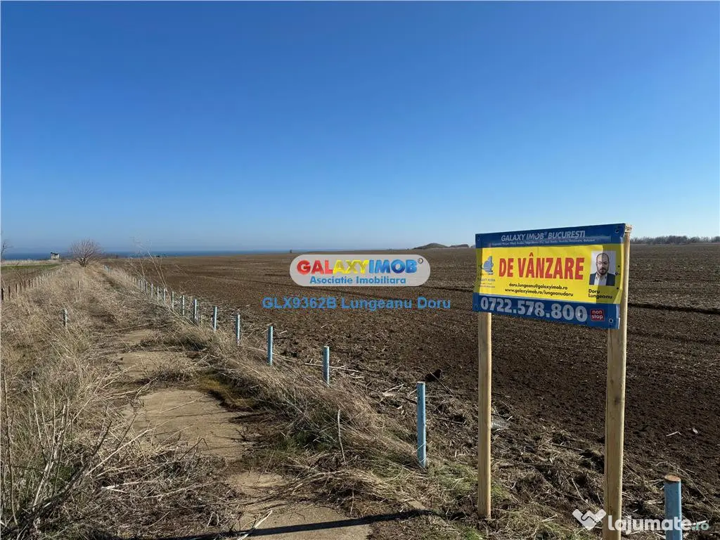 Teren intravilan 47.400 mp, Vama Veche, 200 m de Marea Neagr 