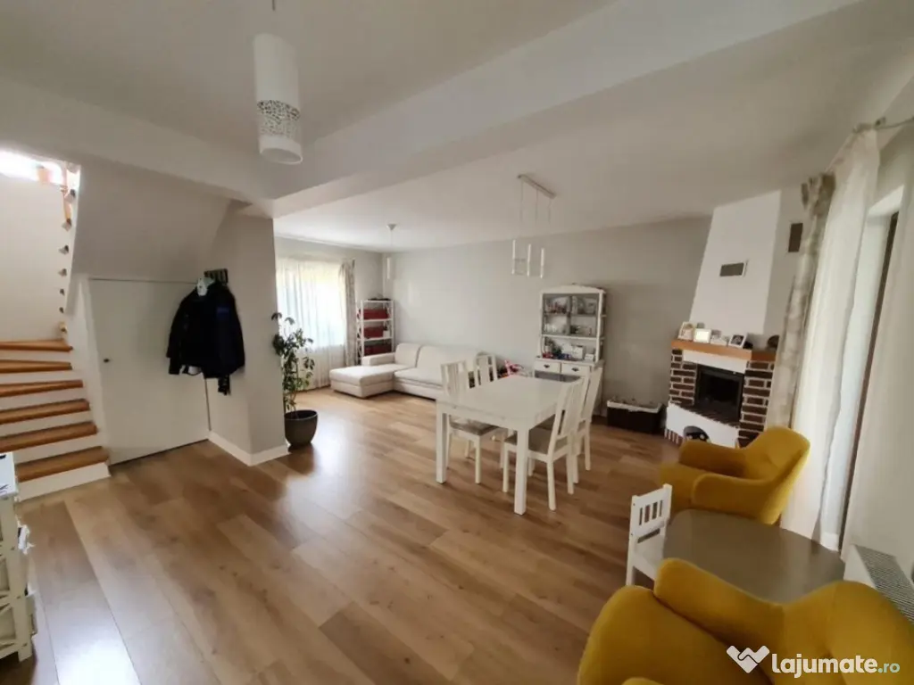 Duplex 4 camere, 115mp, finisat si mobilat, zona Terra