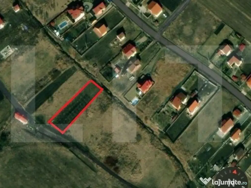 Exclusivitate! Teren intravilan 1300 mp in zona rezidentiala