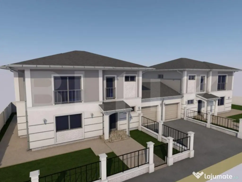 Duplex despartit prin garaj 190 mp utili, Dumbravita!