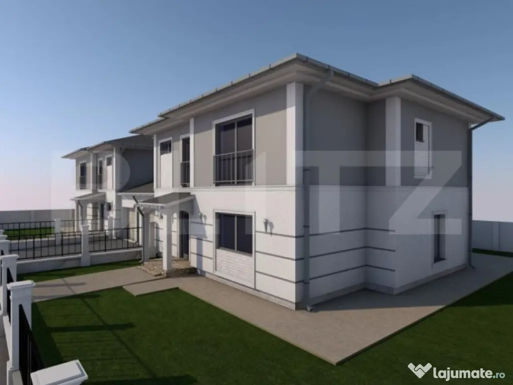 Duplex despartit prin garaj 190 mp utili, Dumbravita!