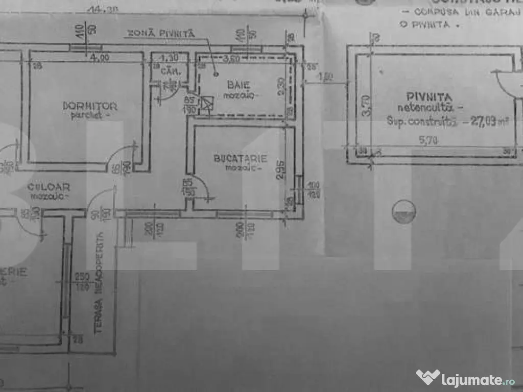 Casa 3 camere, 121mp, zona Dorobantul