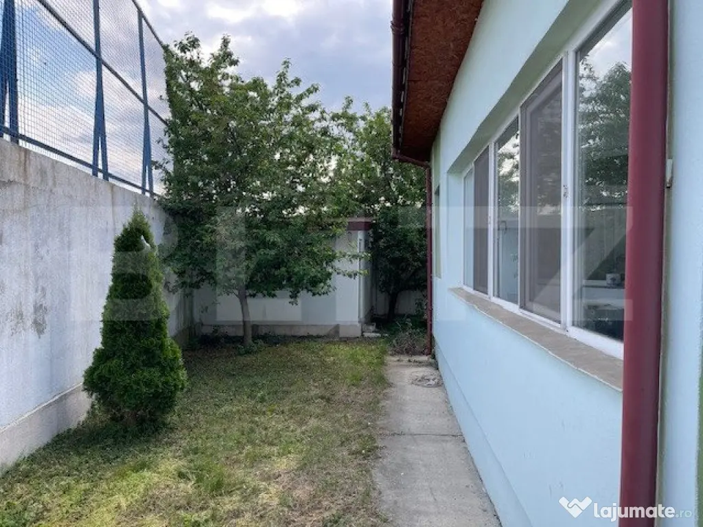 Casă, 3 camere, 92.7 mp utili și 350mp teren, zona Gârle? 